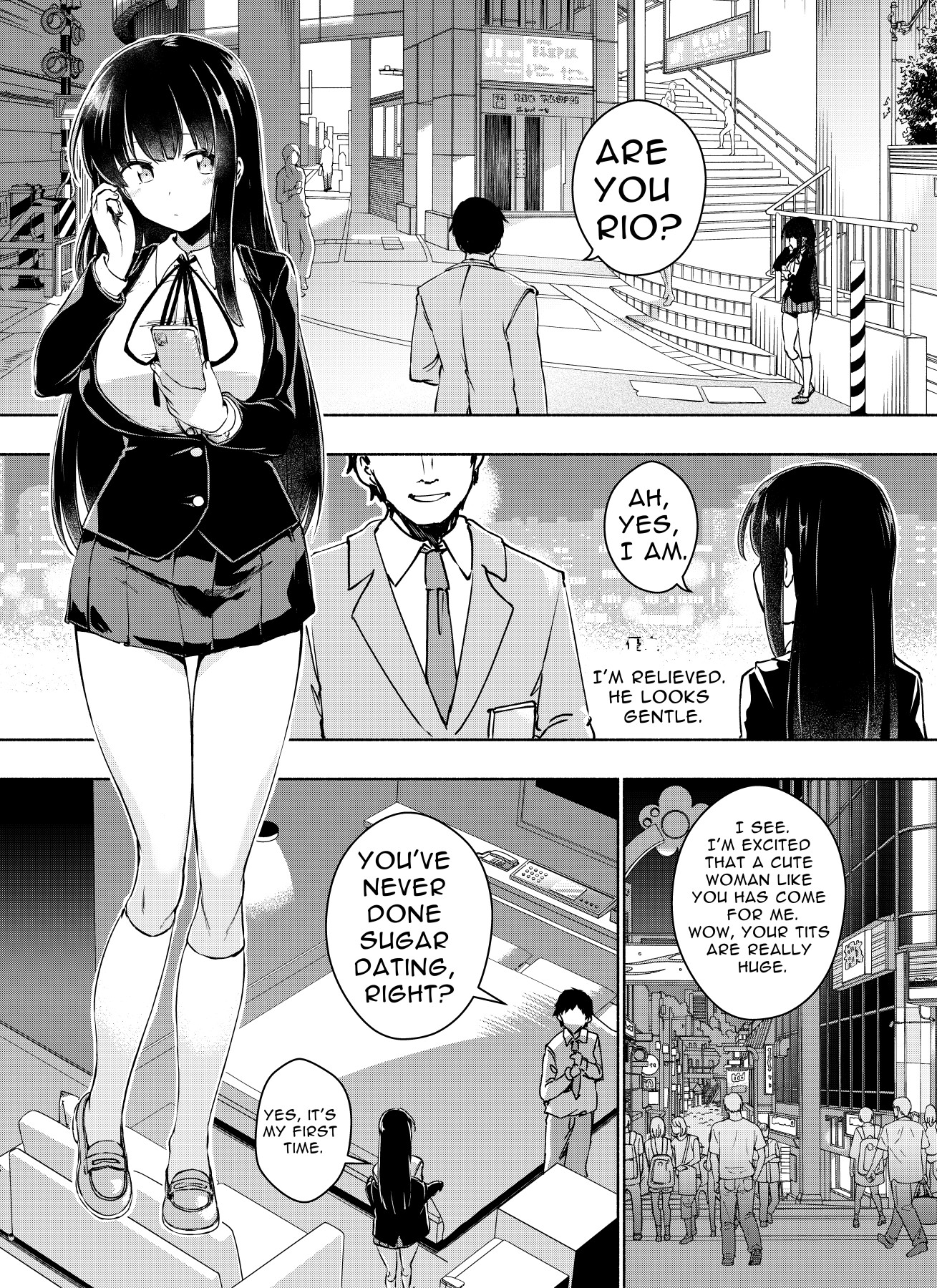 hentai manga Rio Kurahashi Needs a Horny Cock